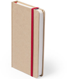 Notitieblok - luxe - met elastiek - notitieboekje - A5 formaat - 100 bladzijdes