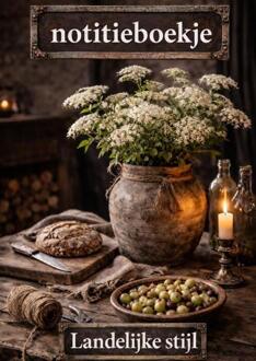 Notitieboek, Landelijke stijl -  H. Mourits (ISBN: 9789465383415)