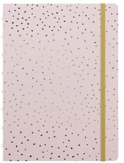 Notitieboek Ruled Quartz A5 Gelinieerd Papier Roze/goud Multikleur