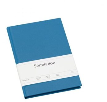 notitieboekje classic, formaat a5, gelinieerd, kleur licht blauw