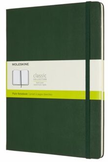 notitieboekje classic xl myrtle groen blanco