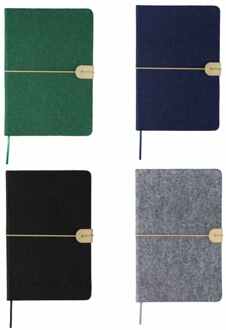 Notitieboekje Gerecycled Vilt