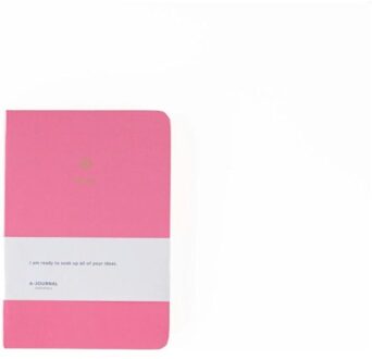 notitieboekje, hardcover, a6, roze
