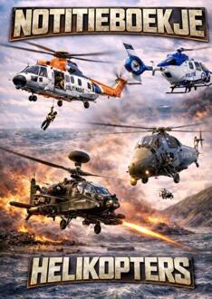 Notitieboekje, Helikopters. -  H. Mourits (ISBN: 9789465384429)