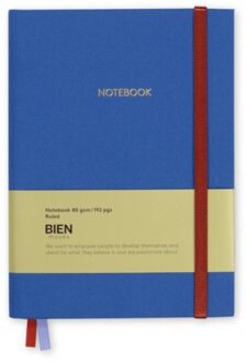 notitieboekje, lavendel blauw