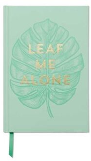 notitieboekje - leaf me alone