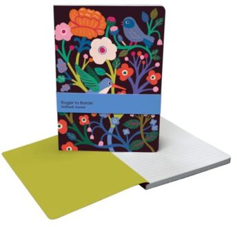 notitieboekje luxe softcover - birdsong