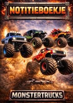 Notitieboekje, Monstertrucks -  H. Mourits (ISBN: 9789465384450)