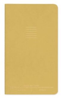 notitieboekje, soft cover, formaat 11,2 x 19,1 cm., kleur lemon