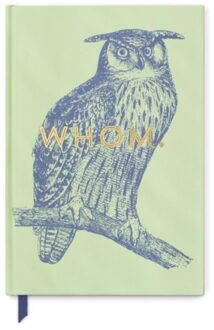 notitieboekje whom, soft touch, formaat 14,6 x 21,6 cm.