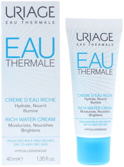 Nourishing and moisturizing cream for dry to very dry skin Eau Thermale (Rich Water Cream) 40 ml - 40ml