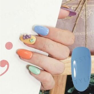 Nouveau Collection Nail Color Gel Bohemia Picnic WS12 Ribbon 12ml