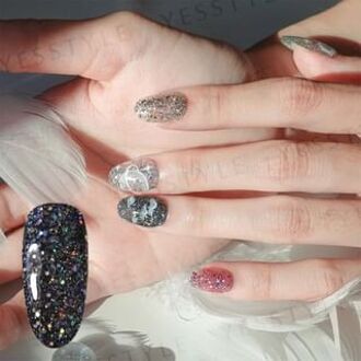 Nouveau Collection Nail Color Gel Daydream Galaxy WS59 Dark Nebula 12ml