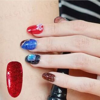 Nouveau Collection Nail Color Gel Neon Star Sand WS62 Andromeda 12ml