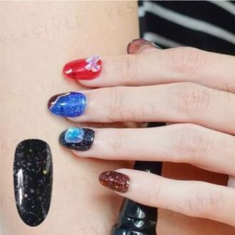 Nouveau Collection Nail Color Gel Neon Star Sand WS64 Hubble Deep Field 12ml