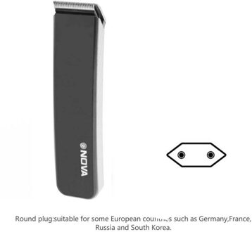 Nova Opgeladen Elektrische Push-En-Cut Kapper Thuis Kapper Scheerapparaat Tondeuse Snijmachine Baard Kapper Scheermes zwart EU plug