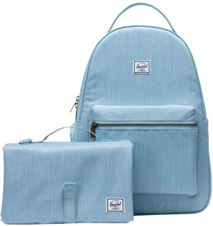 Nova Sprout Luiertas Light Denim Crosshatch blue