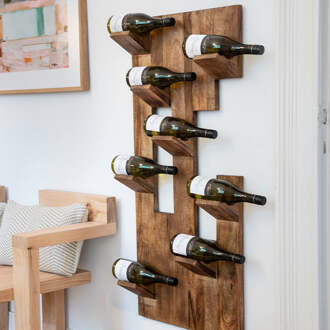 Nova Wijnrek Mangohout - Ace - Dekbed-Discounter.nl