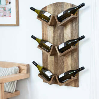 Nova Wijnrek Mangohout - Brody - Dekbed-Discounter.nl