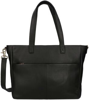 Nova Workbag 15.6" black handtas dames Zwart - H 32 x B 40 x D 10 cm