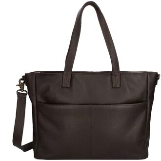 Nova Workbag 15.6" brown handtas dames Bruin - H 32 x B 40 x D 10 cm