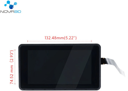 Nova3D 6Inch 2K LCD Bene4/Elfin Light Curing Display Screen Module 2560x1440 Parts Kits Accecceries High Brightness