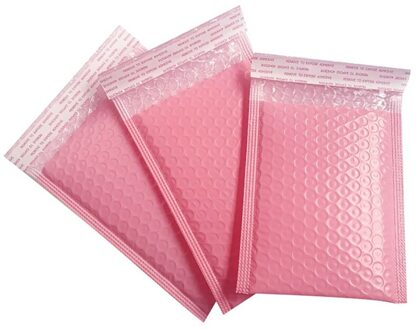 Novel-100Pcs 15X20 + 4Cm Bubble Envelop Tassen Bubble Mailer Gewatteerde Voor Geschenkverpakkingen & Wedding Favor Bag & Mailing enveloppen