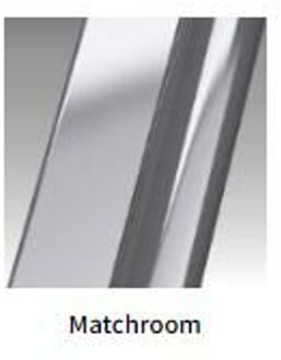 Novellini H style inloopdouche m/schuifdeur re. verstelb. h.glas chr hstyle100d-1b