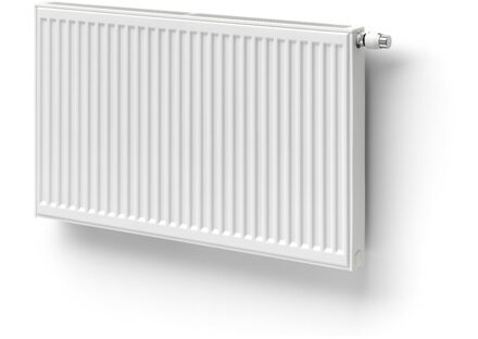 Novello ECO paneelradiator 60x70cm type 22 1132watt 4 aansluitingen Staal Wit glans