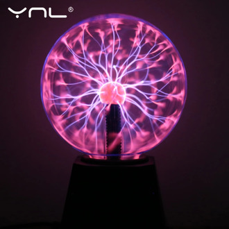 Novelty Glass Magic Plasma Ball Light Electric Lamp 220V 3 4 5 6 Inch Night Light Kids Gift Birthday Christmas Decor Plasma Lamp