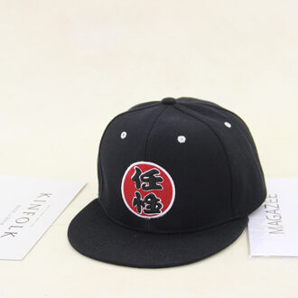 Novelty Snapback Caps Chinese Karakters Borduren Platte Velden Baseball Caps Hip Hop Caps voor Jongens en Meisjes 1