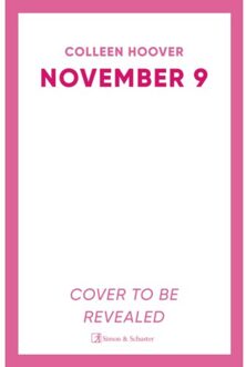 November 9 - Colleen Hoover