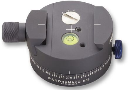 Novoflex Panoramaplaat met 0/6/8 stappen Grijs