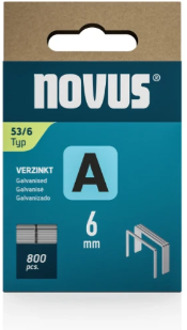 Novus 042-0776 Niet | fijne draad A 53/6mm | 800 stuks - 042-0776