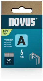Novus 042-0777 Niet | fijne draad A 53/6mm | 800 stuks - 042-0777