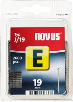 Novus Nagels / Spijkers - E J/19mm - 2600 stuks