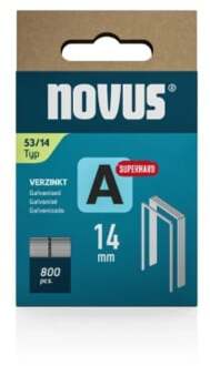 Novus Niet met fijne draad A 53/14mm Superhard (800 stuks) - 042-0781