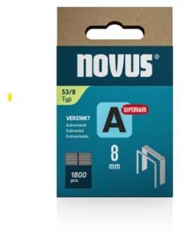 Novus Niet met fijne draad A 53/8mm Superhard (1.800 stuks) - 042-0775
