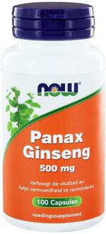 Now Foods Foods - Panax Ginseng 500 mg per Capsule - 100 Capsules