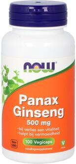 Now Foods Foods - Panax Ginseng 500 mg per Capsule - 100 Capsules