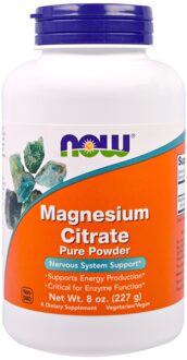 Now Foods Magnesium Citrate Pure Powder (227 gram) - Now Foods