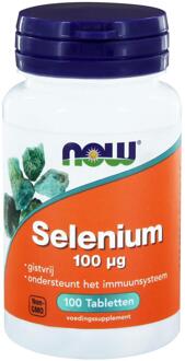 Now Foods Selenium 100 mcg - 100 Tabletten