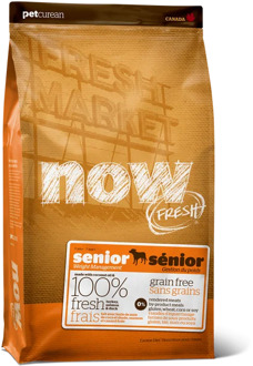 Now fresh weight control-grain-free dog food with Turkey, duck and vegetables (fresh Senior Recipe grain free) 2,72 kg