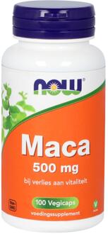 Now Maca 500 mg Capsules 100 st