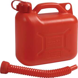 Now Transportbrandstofjerrycan | inhoud 5 l | rood HD-PE | L265xB135xH270 mm | 1 stuk - 4000819003 4000819003