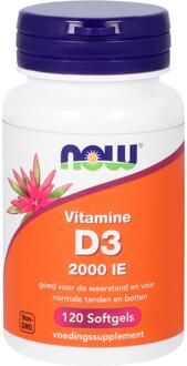 Now Vitamine D3 2000 IE - NOW Foods