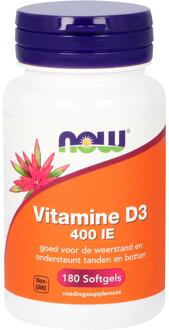 Now Vitamine D3 400 IE