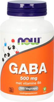Now Voedingssupplementen GABA 500 mg
