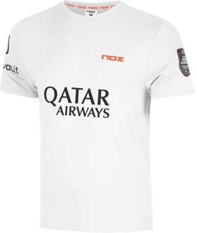 Nox Agustin Tapia  T-shirt Heren wit - XL