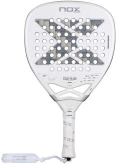 Nox GENIUS ATTACK 12K ALUM Xtreme Padel racket wit - nosize